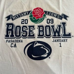 Penn State Nittany Lions 2009 Rose Bowl White Shirt XL